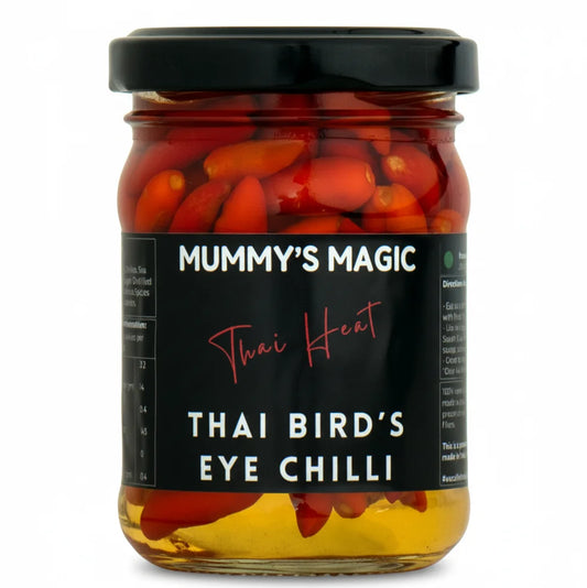 Mummy's Magic Thai Bird's Eye Chilli jar – Authentic Thai Spice, Preservative-Free, No Additives India
