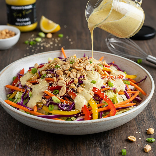 🌿Crunchy Asian Sesame-Wasabi Salad