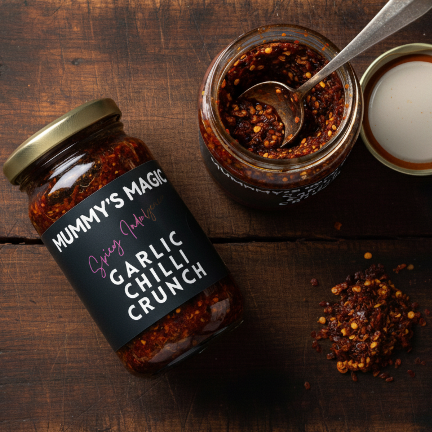 Garlic Chilli Crunch (200 g) | Vegan
