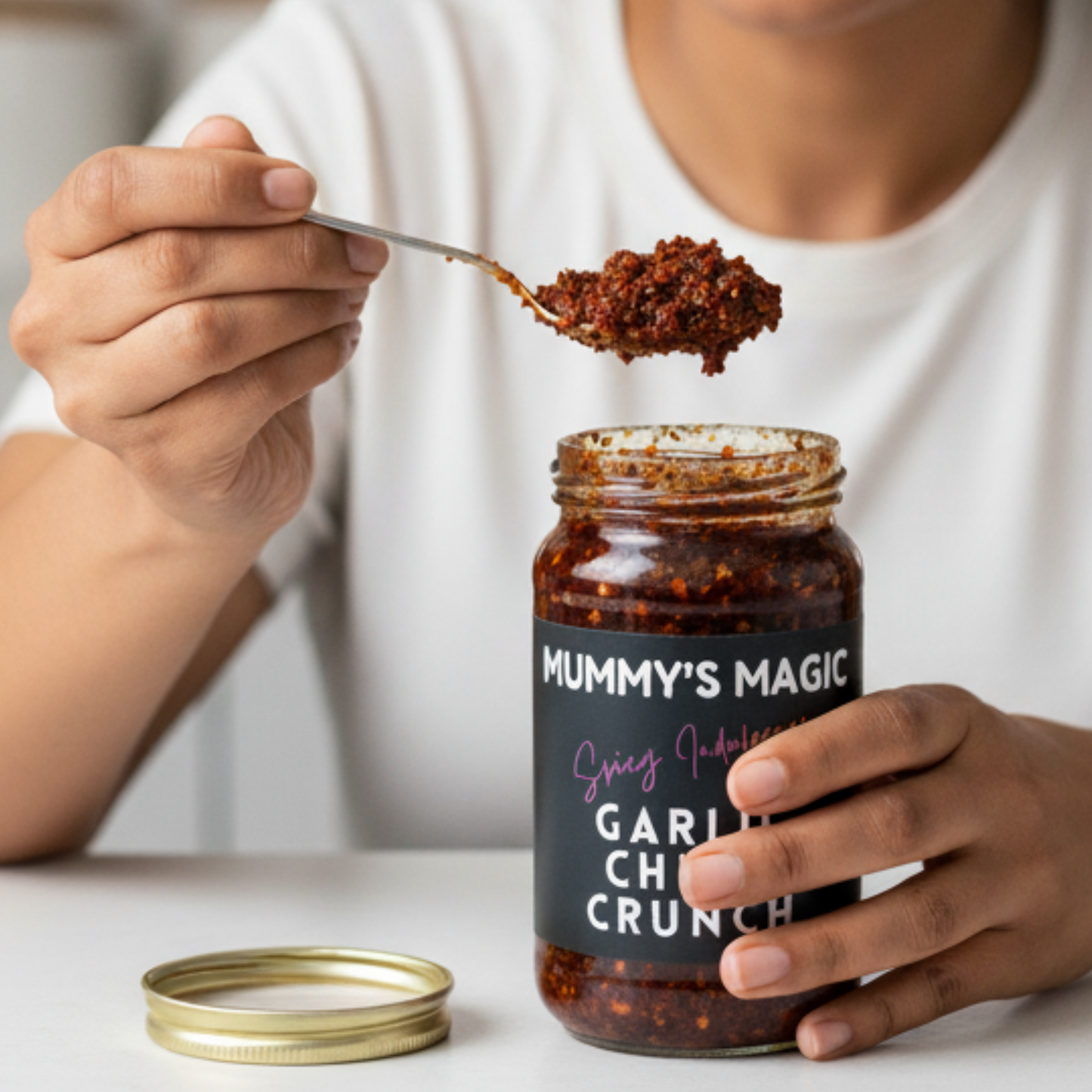 Garlic Chilli Crunch (200 g) | Vegan