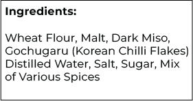 Gochujang (120 g) | Vegan