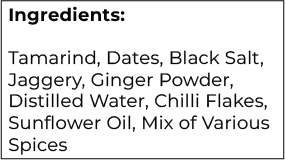 ইমলি ঔৰ খজুৰ কি চাটনি