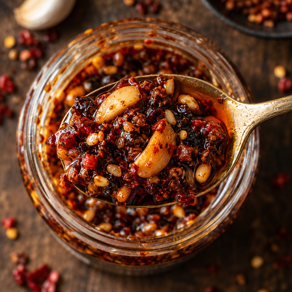 Garlic Chilli Crunch (500 g) | Vegan