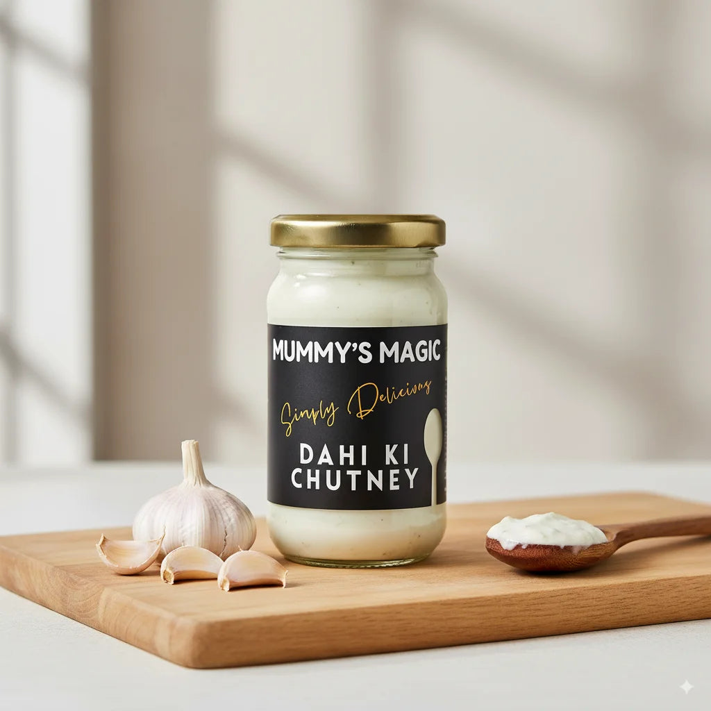 Mummy's Magic Dahi Ki Chutney – Creamy Yoghurt Dip, Healthy Mayo Alternative, 200g