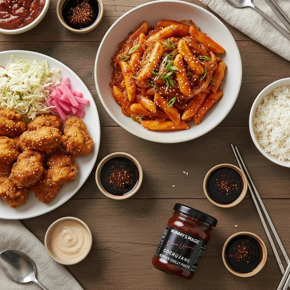 Mummy's Magic Gochujang jar – Korean Fermented Chilli Paste with Sticky Rice, Vegan, India