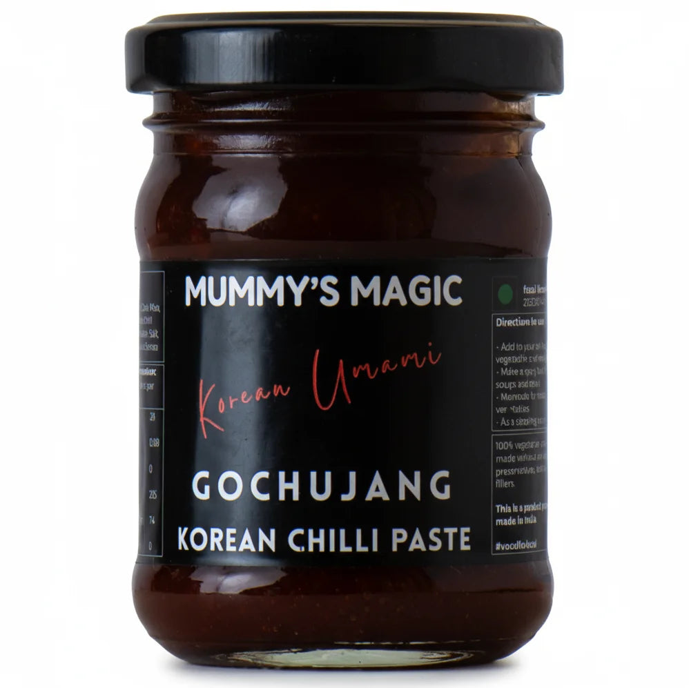 Mummy's Magic Gochujang served in bibimbap and used as marinade – Authentic Korean Flavour India