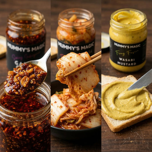 Mummy's Magic Heat Trilogy – Three Spicy Natural Sauces, Preservative-Free, For Heat Lovers India