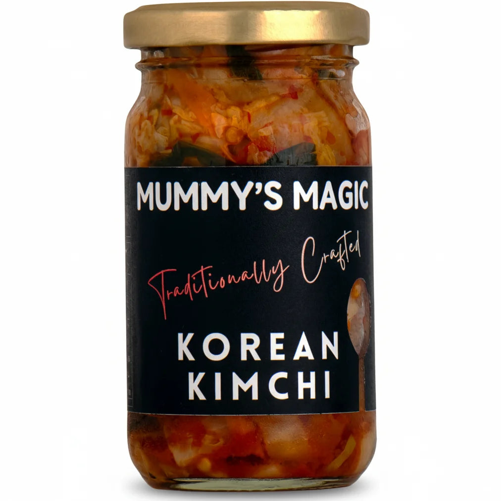 Mummy's Magic Kimchi served with rice bowl and avocado toast – Gut-Friendly Korean Condiment India
