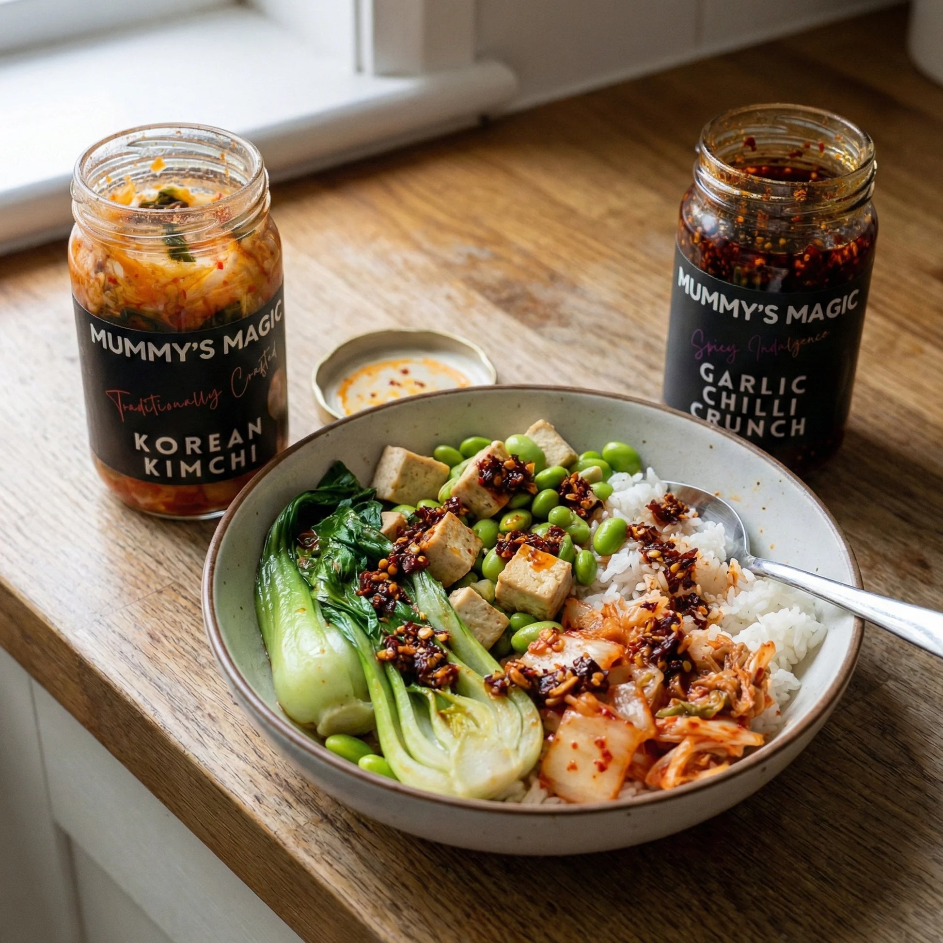 Mummy's Magic Korean Night Kit – Complete Korean Dinner Condiment Combo, Vegan, Natural Ingredients India