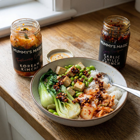 Mummy's Magic Korean Night Kit – Complete Korean Dinner Condiment Combo, Vegan, Natural Ingredients India