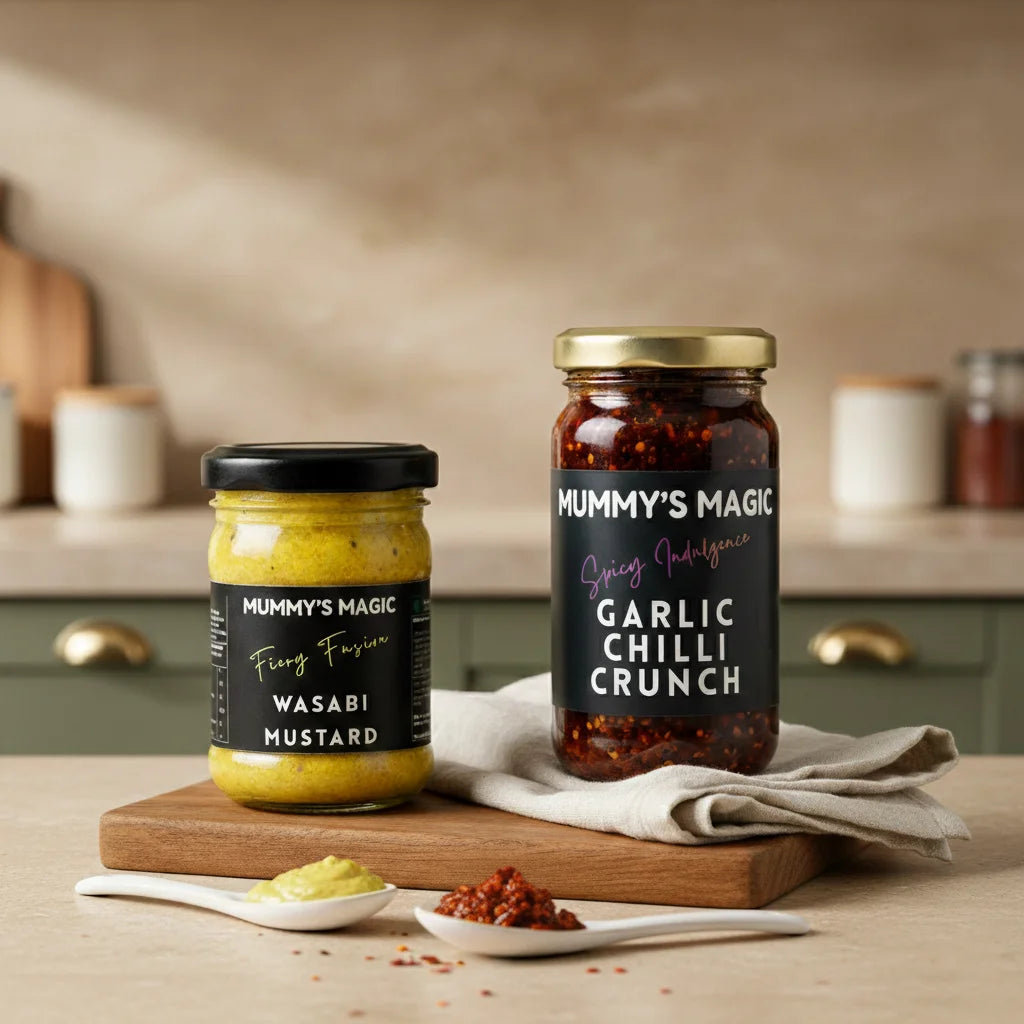 Mummy's Magic Sandwich Kit – Handcrafted Spread & Sauce Set for Gourmet Sandwiches, India