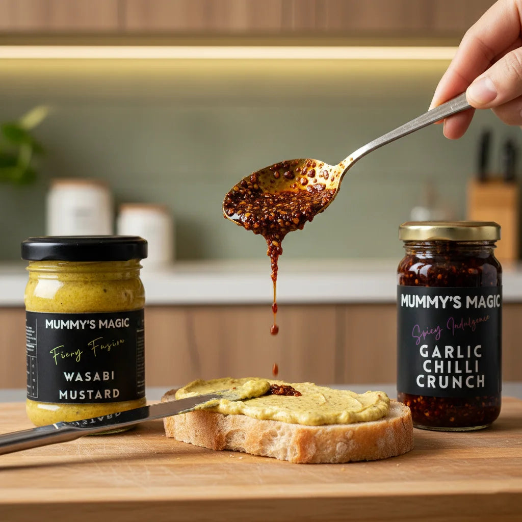 Mummy's Magic Sandwich Kit – Gourmet Condiment Combo for Sandwiches & Wraps, Natural, Preservative-Free