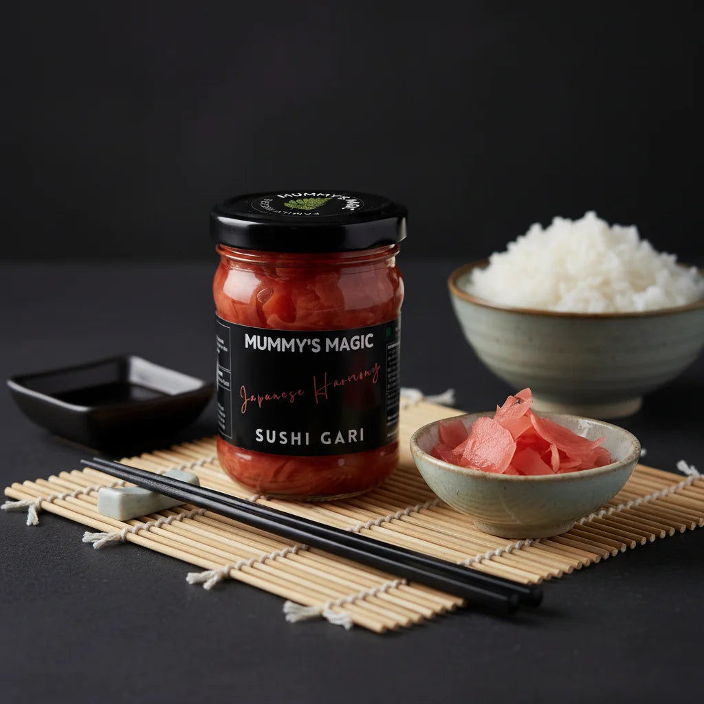 Mummy's Magic Sushi Gari - perfect match for your daily meals