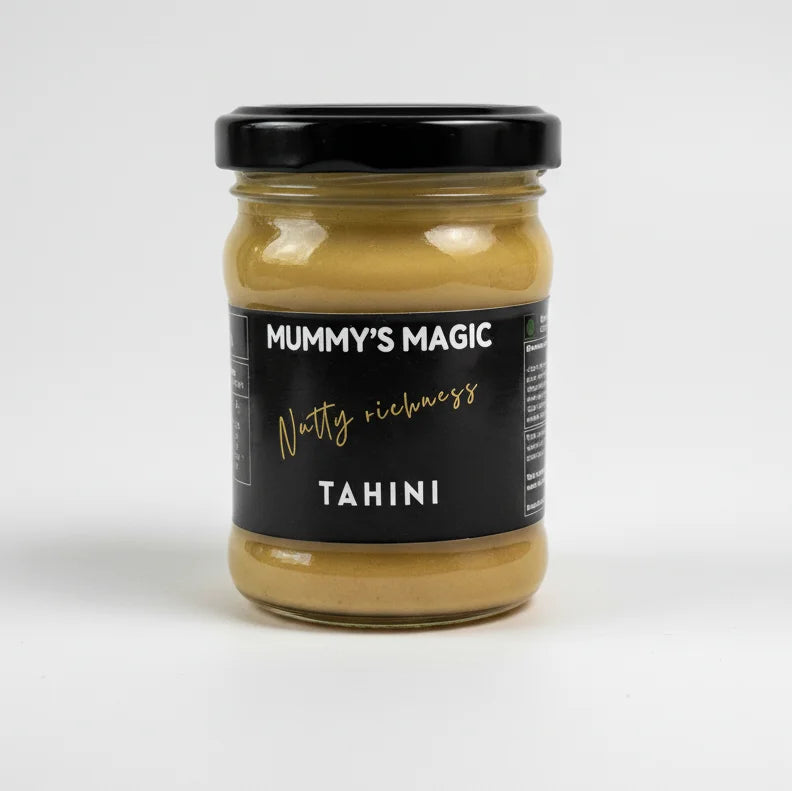 Mummy's Magic Tahini jar – Pure Ground Sesame, Ideal for Hummus, Dressings & Dips, India