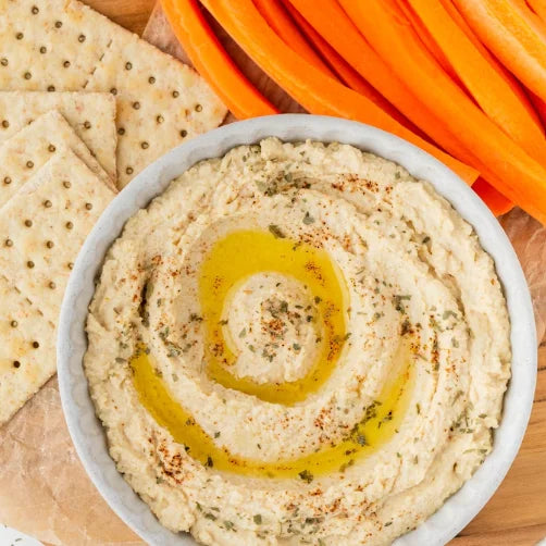 Hummus made with Mummy's Magic Tahini