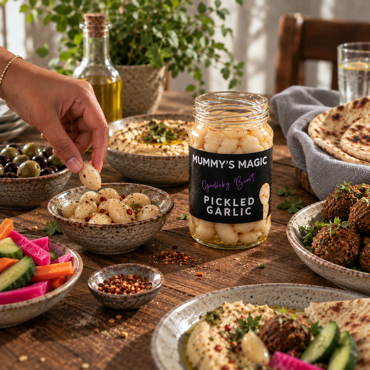 Pickled Garlic (200 g) | Vegan