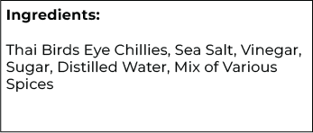 Thai Bird's Eye Chilli (120 g) | Vegan