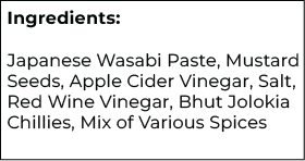 Wasabi Mustard (120 g) | Vegan