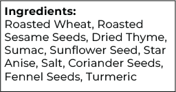 Za'atar (70 g) | Vegan